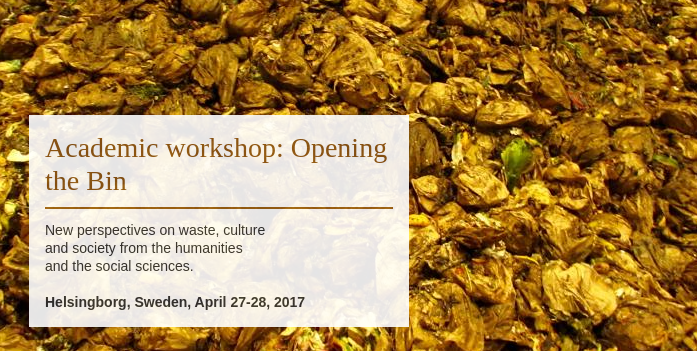 Swedish conference CFP on waste politics in April 2017